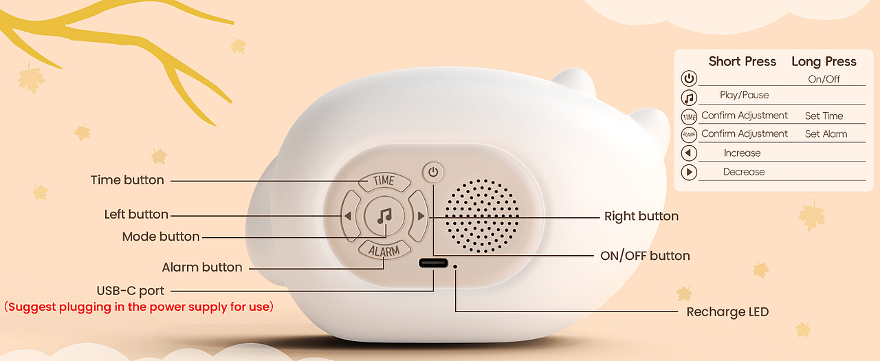 亚马逊主图A+ I 儿童闹钟蛋 狗 猫 云朵 系列