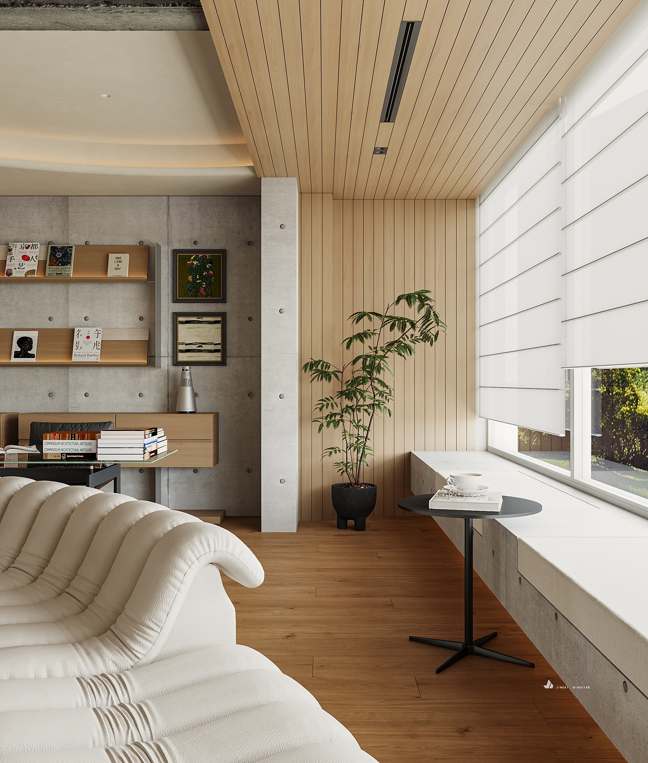 现代奶油风（图ZMzg4MjkxNTA4） - 家装设计 - 站酷设计师金该效果图官方账原创素材 - 站酷ZCOOL