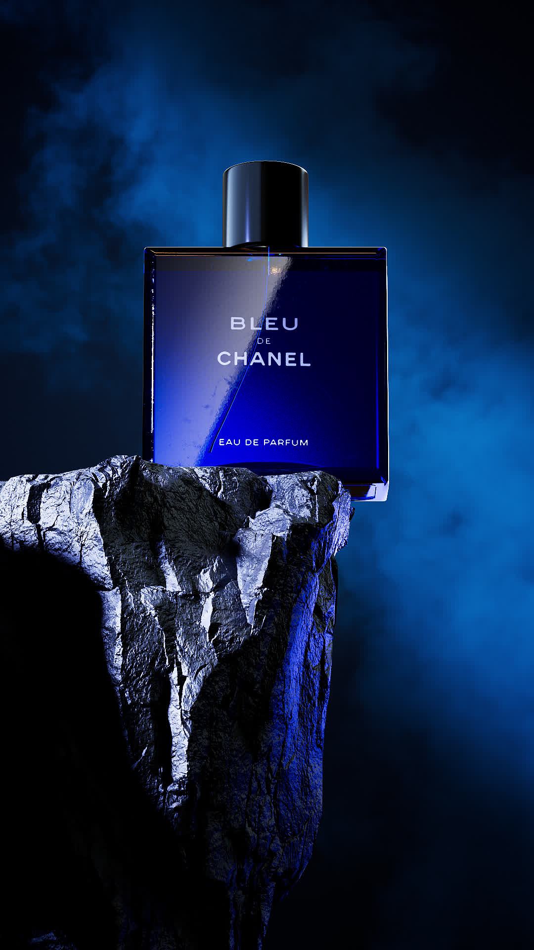 BLEU DE CHANEL 香水动态——小规模流体模拟（图ZMzg4MjkzOTM2） - 产品 - 站酷设计师AKKs_Design原创素材 - 站酷ZCOOL