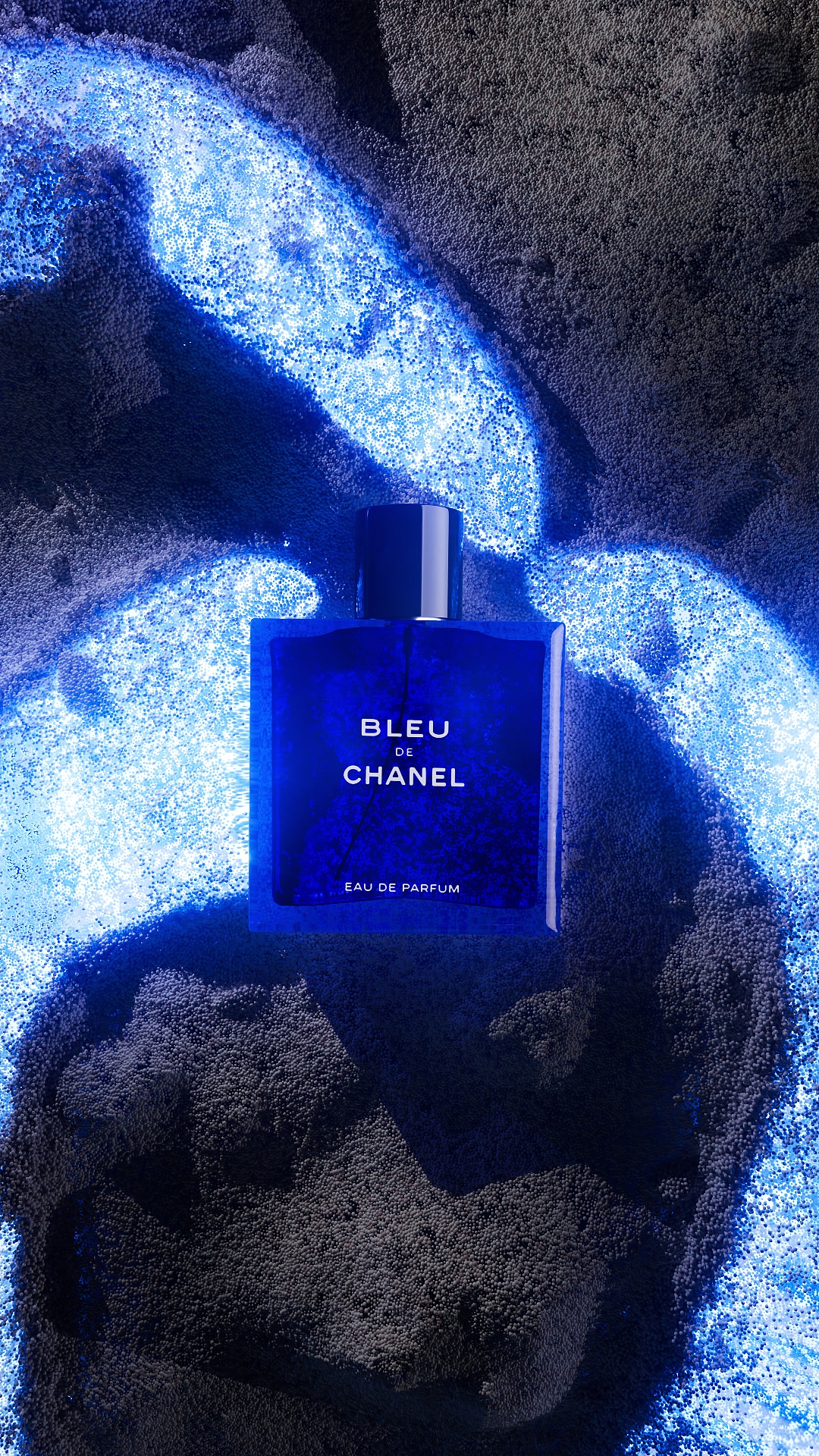 BLEU DE CHANEL 香水动态——小规模流体模拟（图ZMzg4MjkzOTU2） - 产品 - 站酷设计师AKKs_Design原创素材 - 站酷ZCOOL