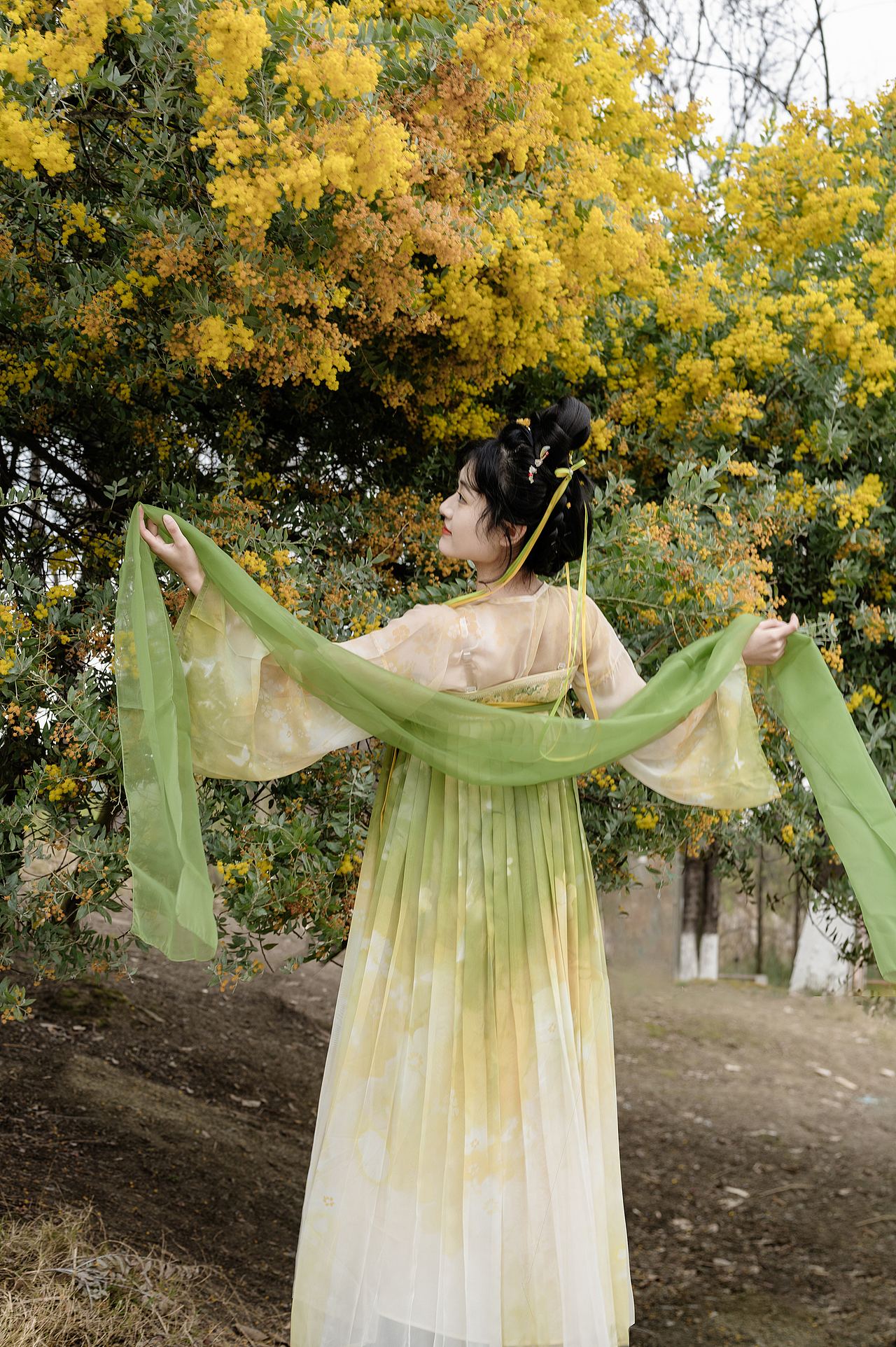 一头扎进春天里