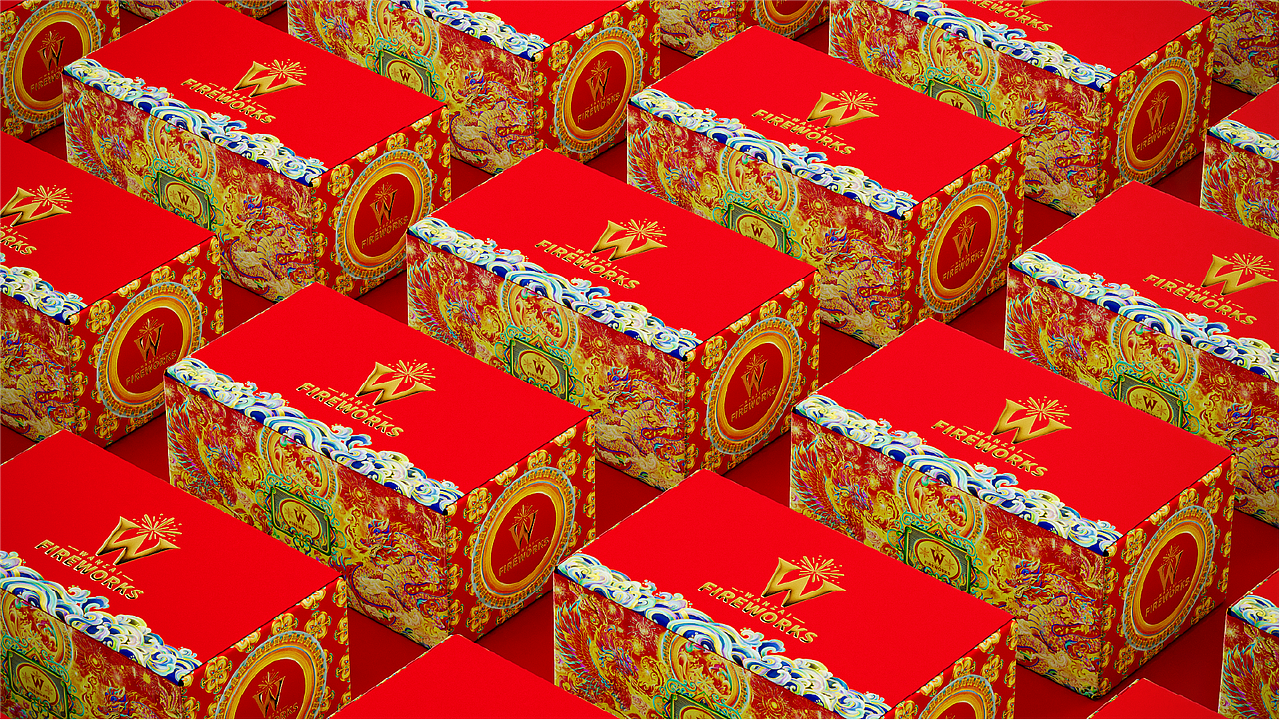 万载烟花+杨萌娜 | 《火凤焚天・龙御烬海》（图ZMzg4Mjk4NDA4） - 包装 - 站酷设计师杨萌娜设计工作室原创素材 - 站酷ZCOOL