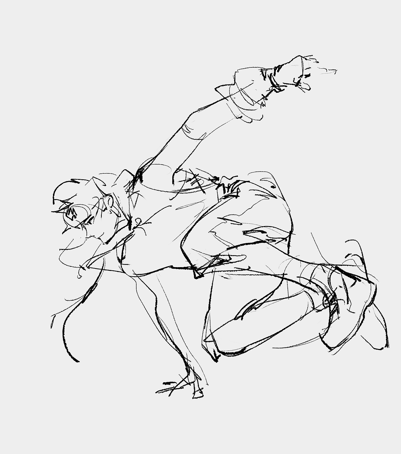 好久之前的速写