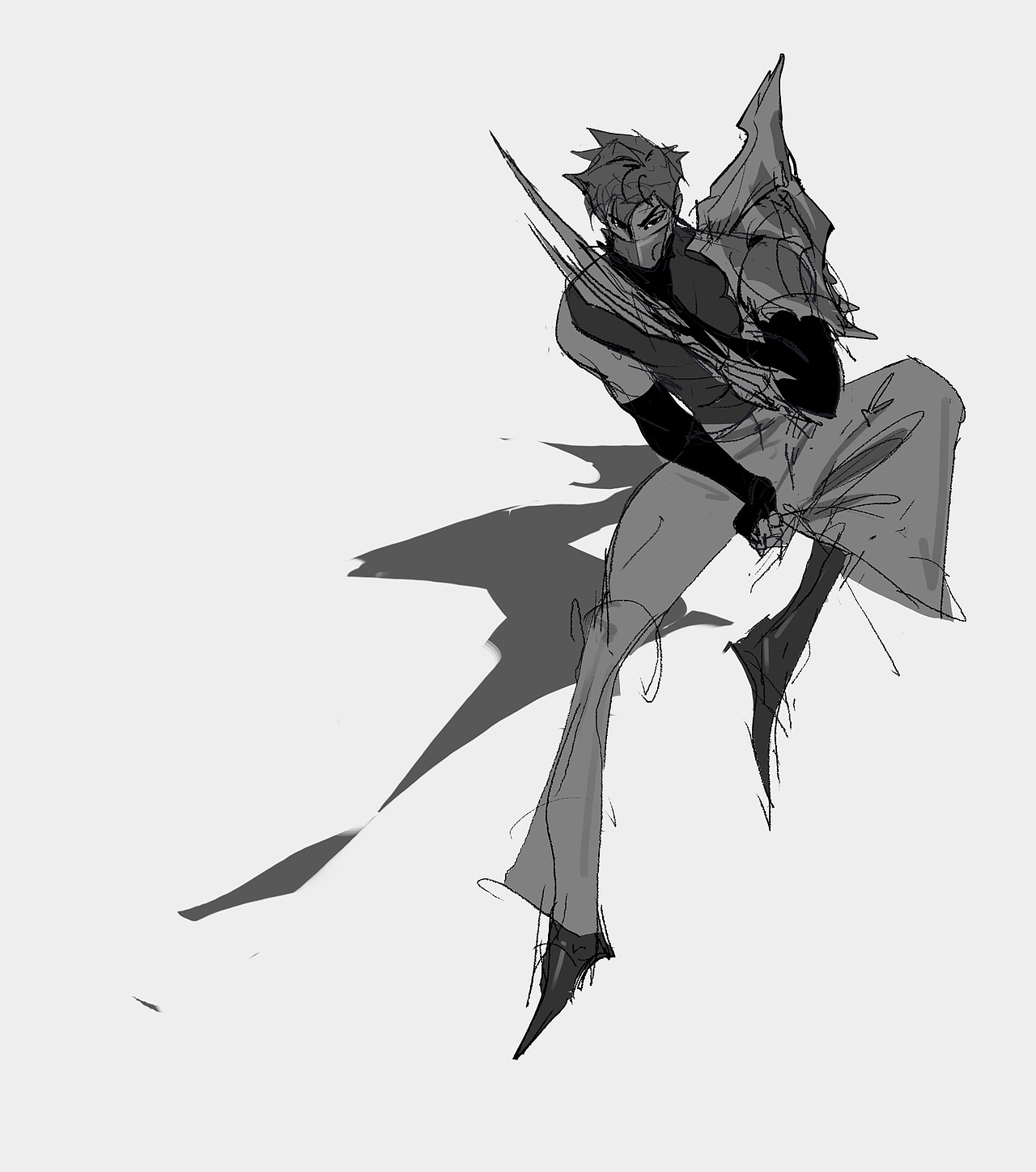 好久之前的速写