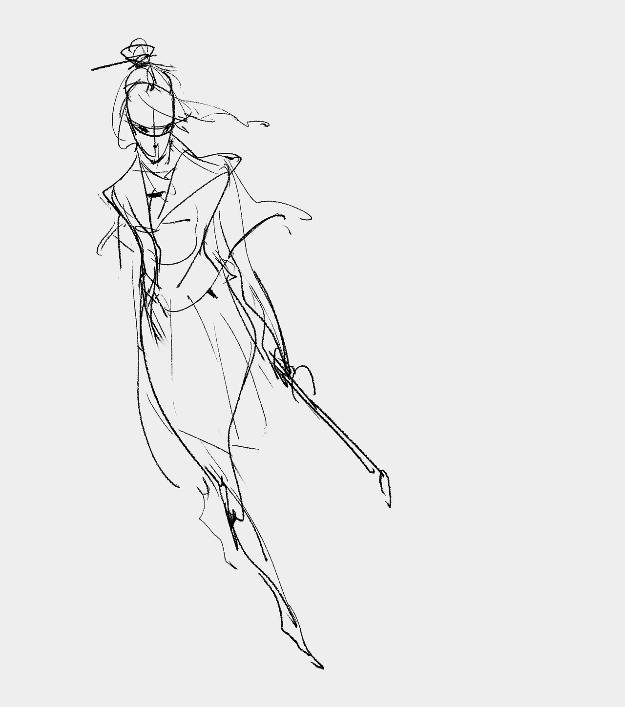 好久之前的速写