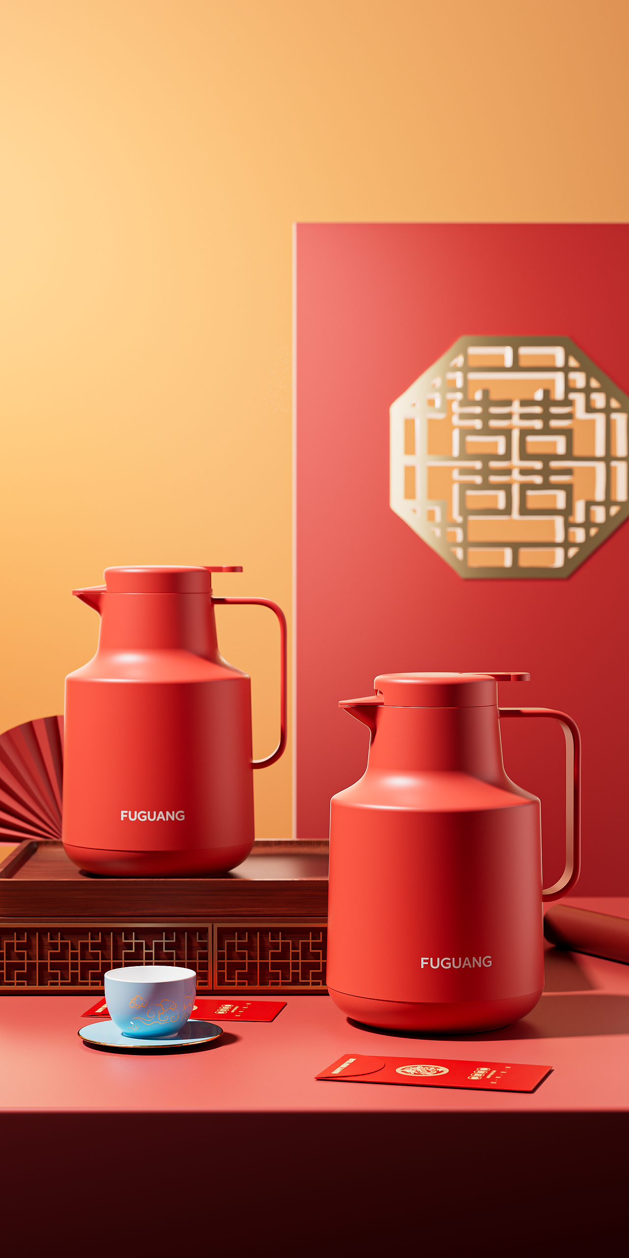 工作节选——富光保温红壶