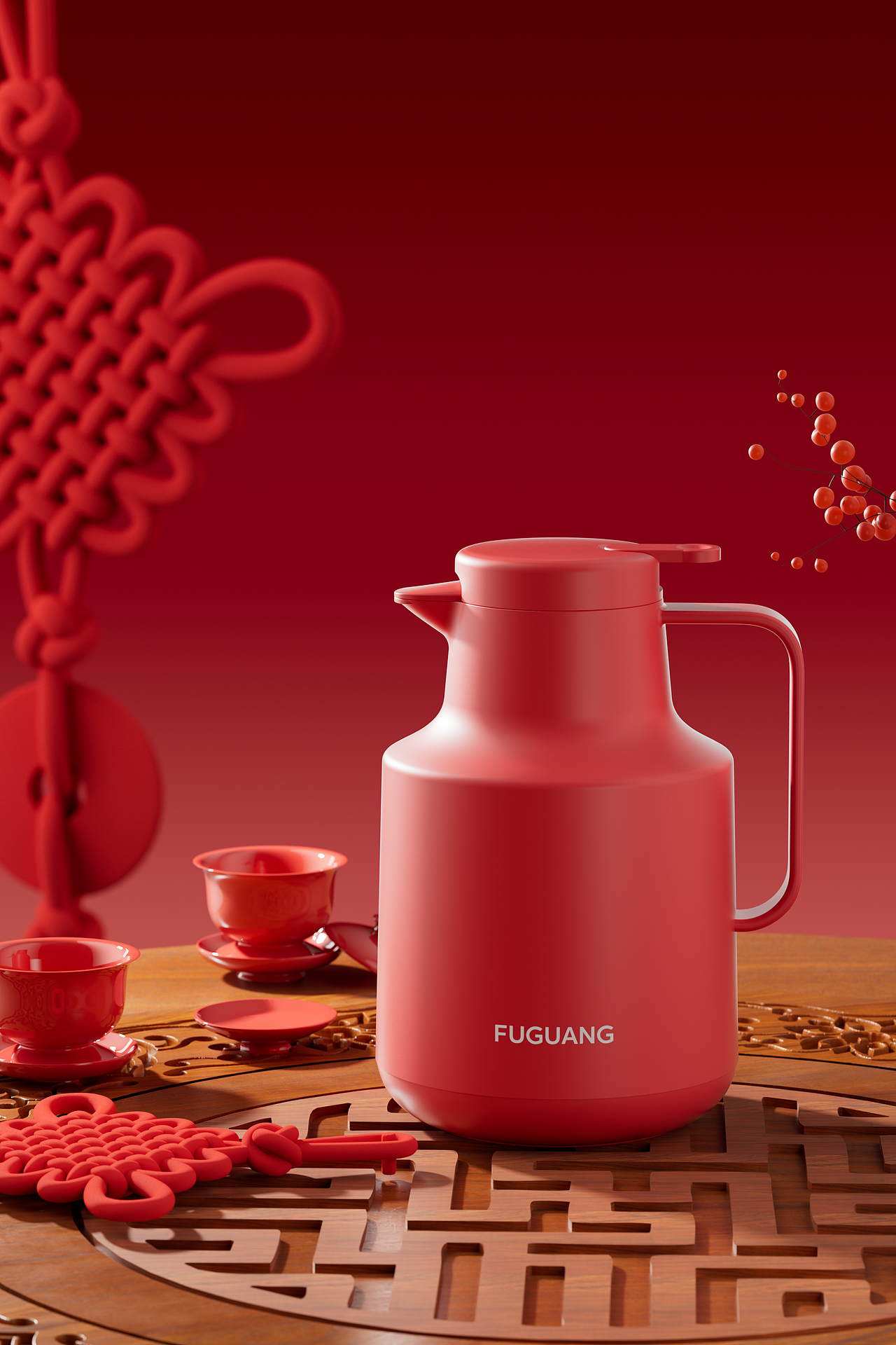 工作节选——富光保温红壶