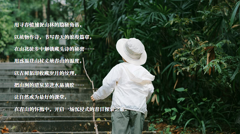 2025春日山野教育亲子研学春天就要上春山主题方案