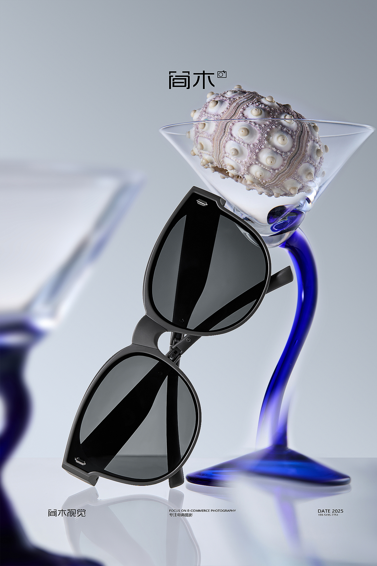 墨镜摄影丨小野和子×简木视觉 太阳镜眼镜创意拍摄