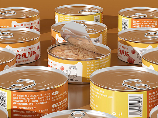 一款猫罐头（个人主页-ZNzE2NzQ2MDg=） - 包装 - 站酷设计师以昂杨先森原创素材 - 站酷ZCOOL