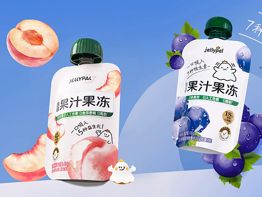Jellypal乐小派果冻插画包装