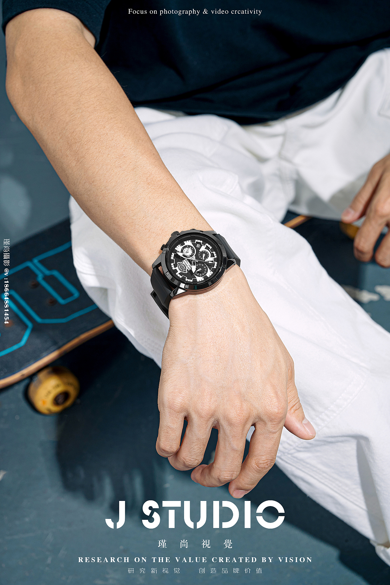 手表x创意佩戴图x男MAN（图ZMzg4MzM1NzQw） - 产品摄影 - 站酷设计师瑾尚商业影像原创素材 - 站酷ZCOOL