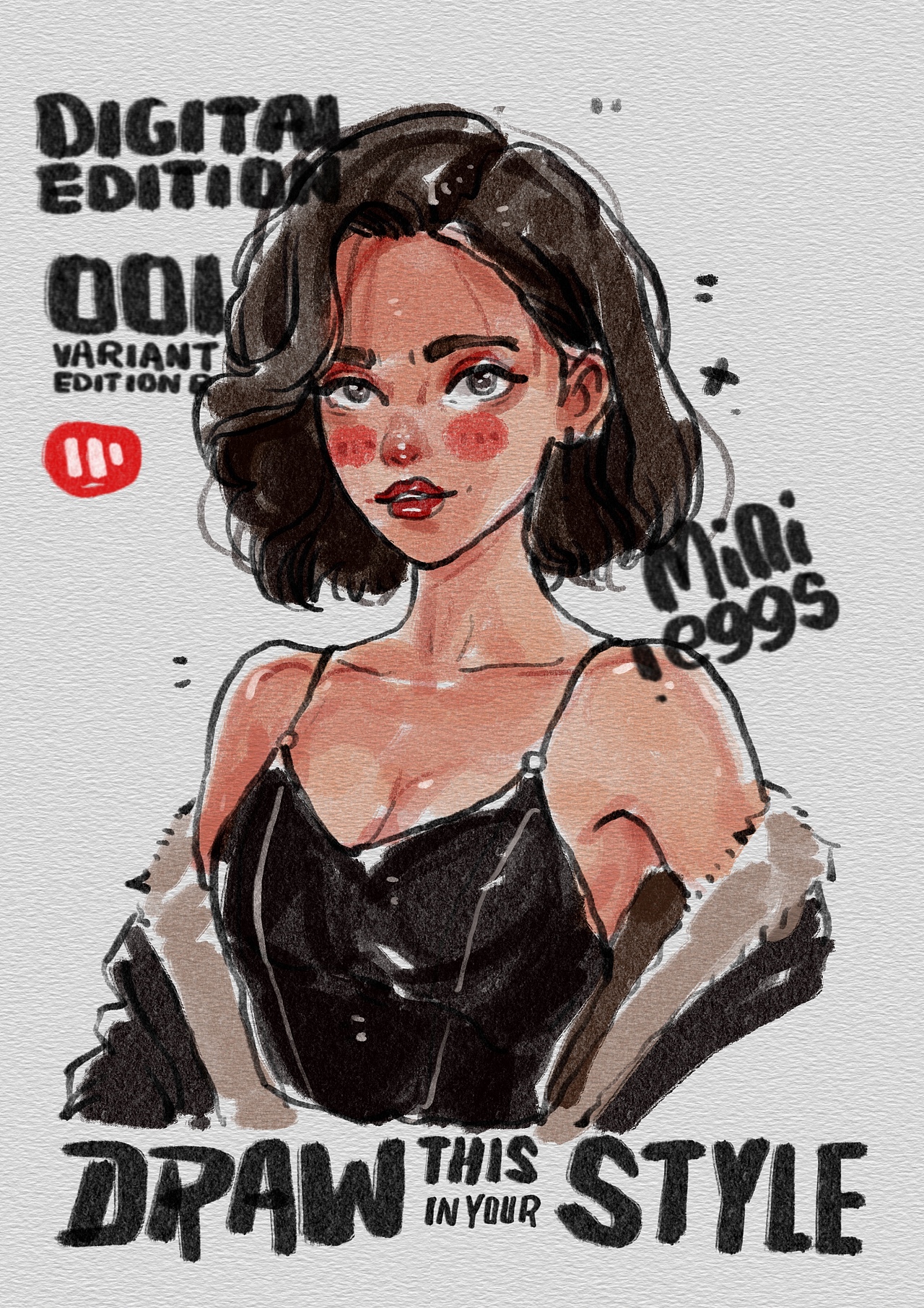 今天你画画了吗？（图ZMzg4MzQxMDUy） - 艺术插画 - 站酷设计师elijah多力原创素材 - 站酷ZCOOL