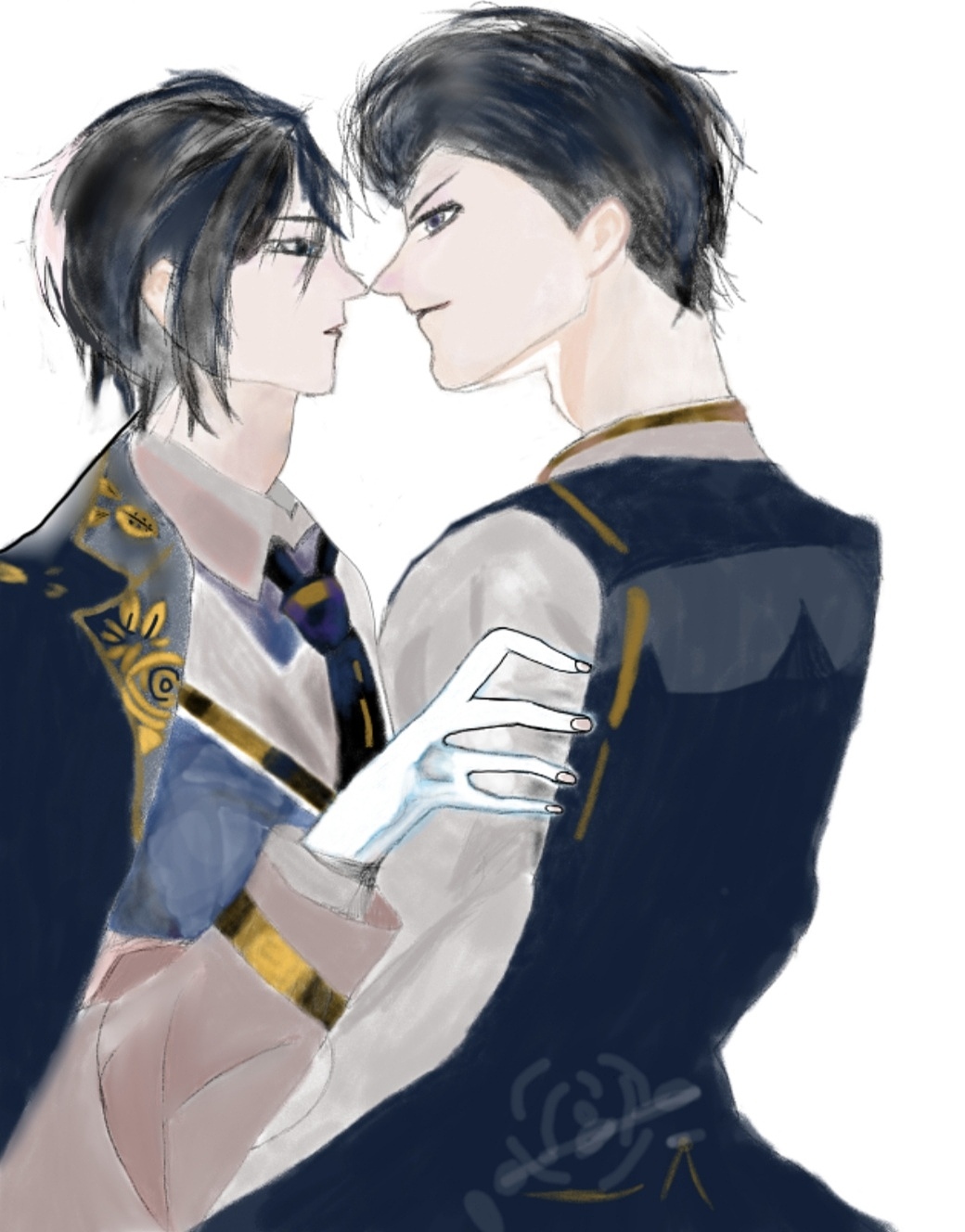 二次元美女帅哥谁不爱😍