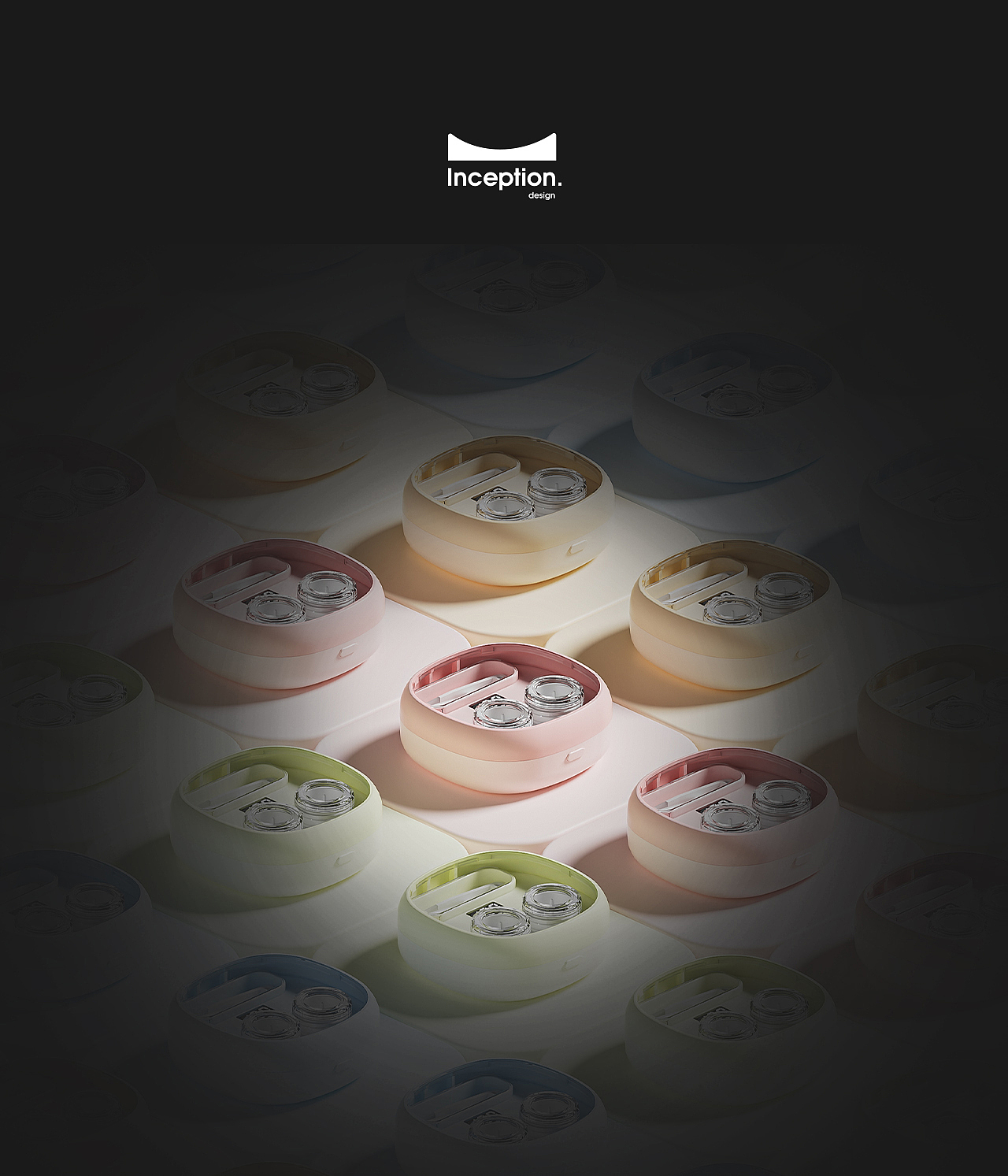 声波隐形眼镜清洗盒-视觉升级（图ZMzg4MzQ3NTY4） - 生活用品 - 站酷设计师InceptionDesign原创素材 - 站酷ZCOOL