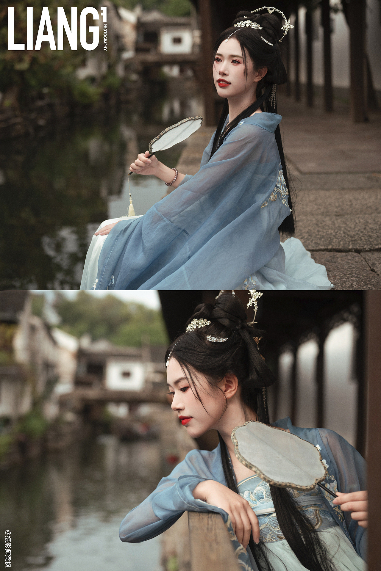 汉服人像/绍兴书圣故里