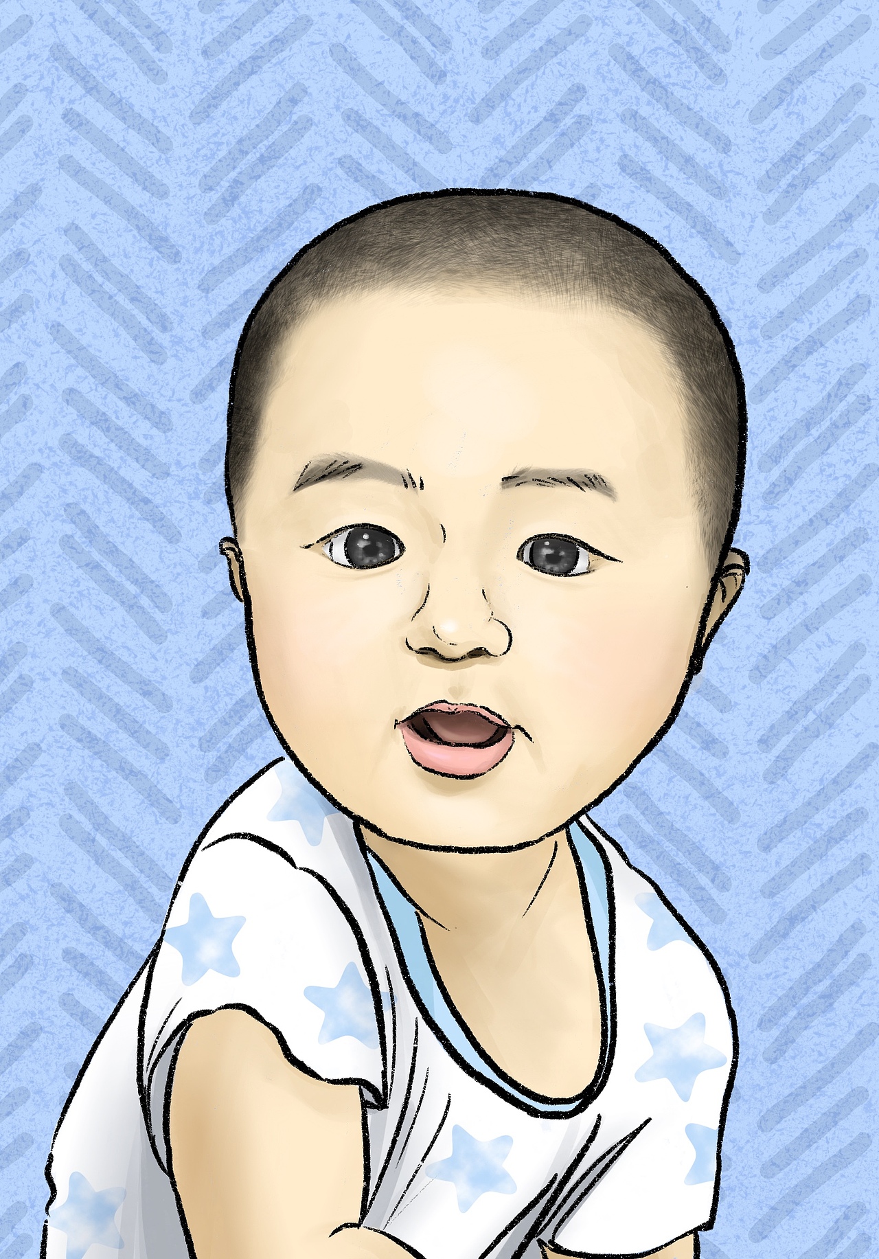 浅画身边一些小盆友（图ZMzg4MzUwNTgw） - 创作习作 - 站酷设计师猫鼻鼻原创素材 - 站酷ZCOOL