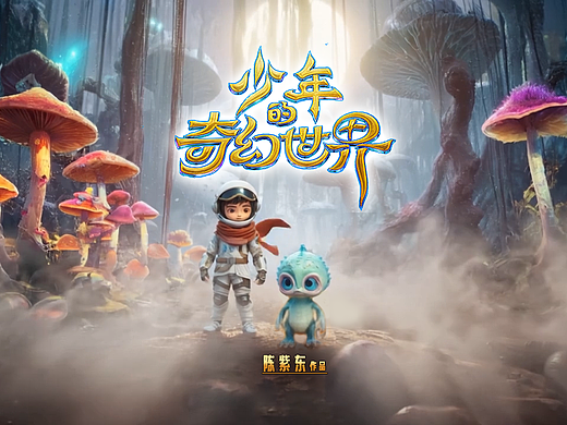 AIGC系列短剧《少年的奇幻世界-异星探险》