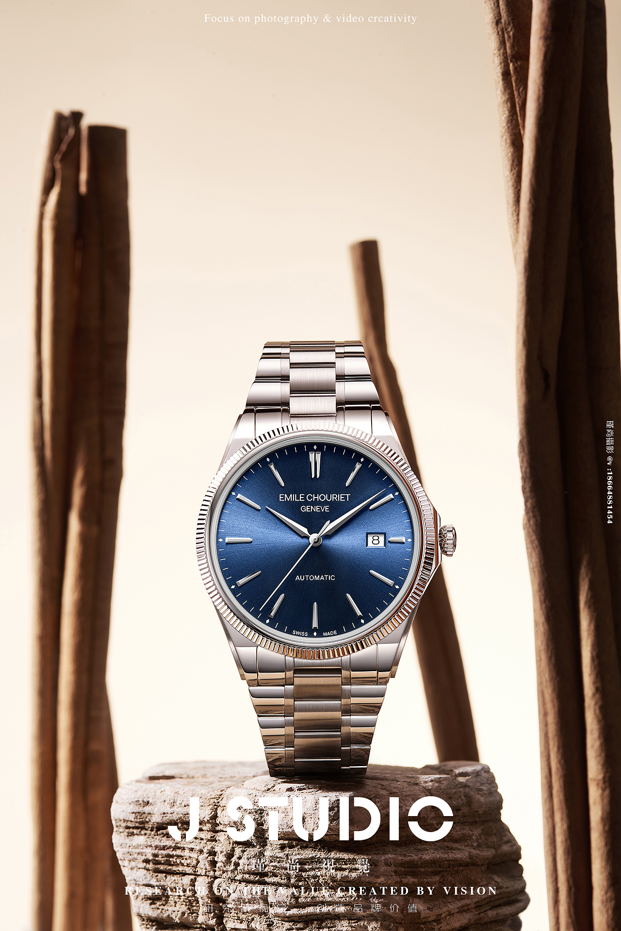 产品摄影x手表x创意场景图