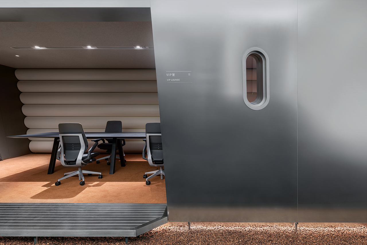 坪彗全球办公总部,"科技禅"定义超现实展厅