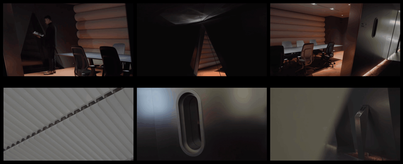 坪彗全球办公总部,"科技禅"定义超现实展厅