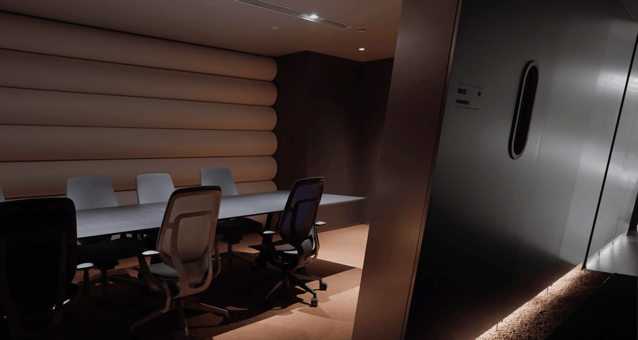 坪彗全球办公总部,"科技禅"定义超现实展厅