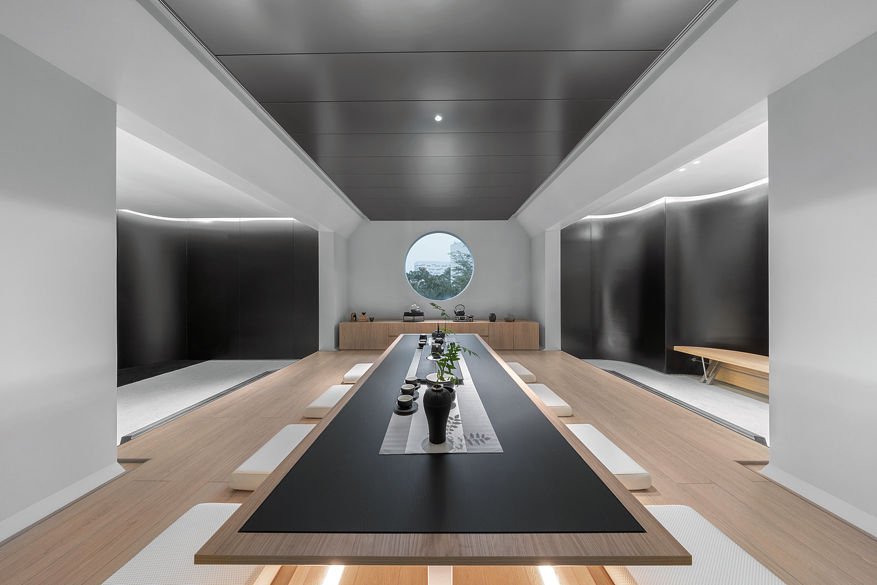 坪彗全球办公总部,"科技禅"定义超现实展厅