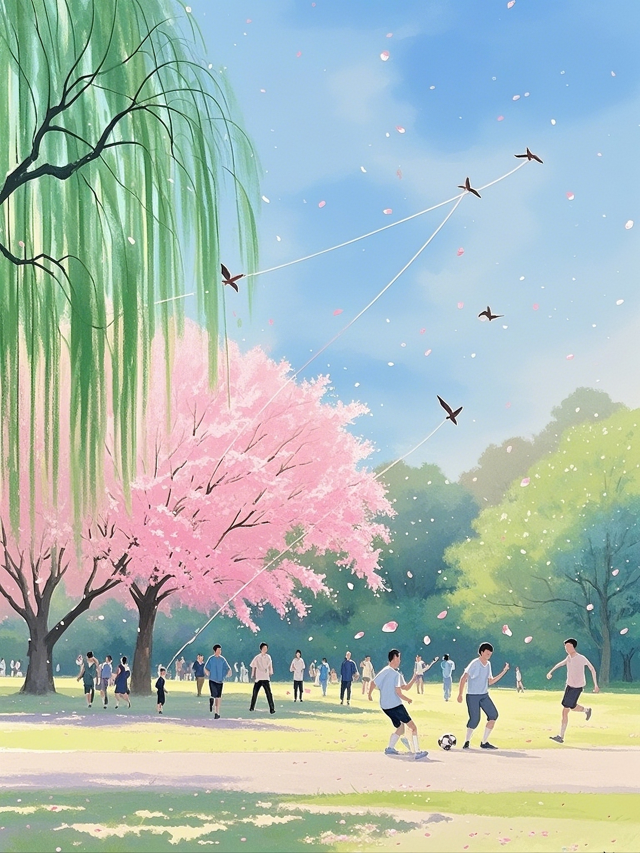 踏青，春游2（图ZMzg4MzYxNTIw） - 商业插画 - 站酷设计师晓扬摄影原创素材 - 站酷ZCOOL