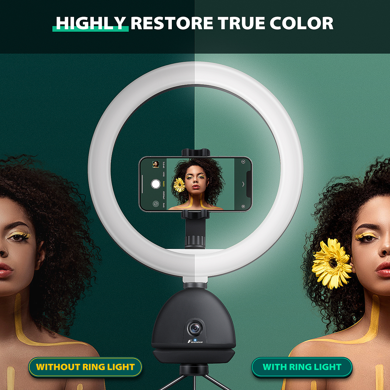 直播补光灯产品主图（图ZMzg4MzY0ODIw） - 其他平面 - 站酷设计师快乐牛油果原创素材 - 站酷ZCOOL