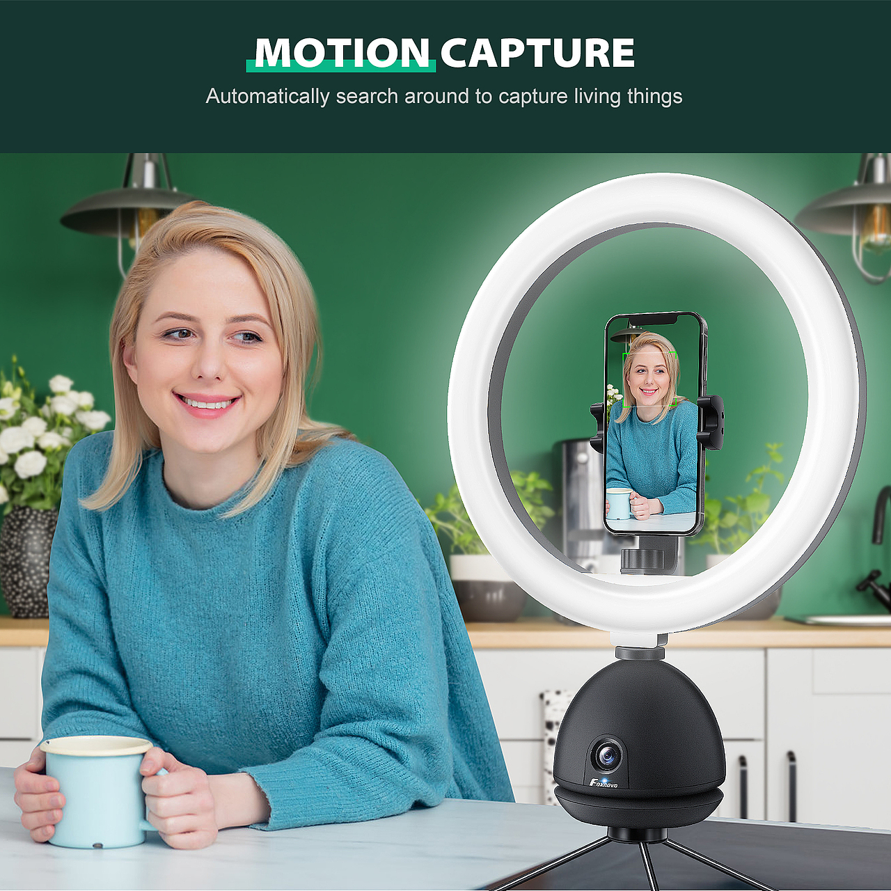 直播补光灯产品主图（图ZMzg4MzY0ODMy） - 其他平面 - 站酷设计师快乐牛油果原创素材 - 站酷ZCOOL