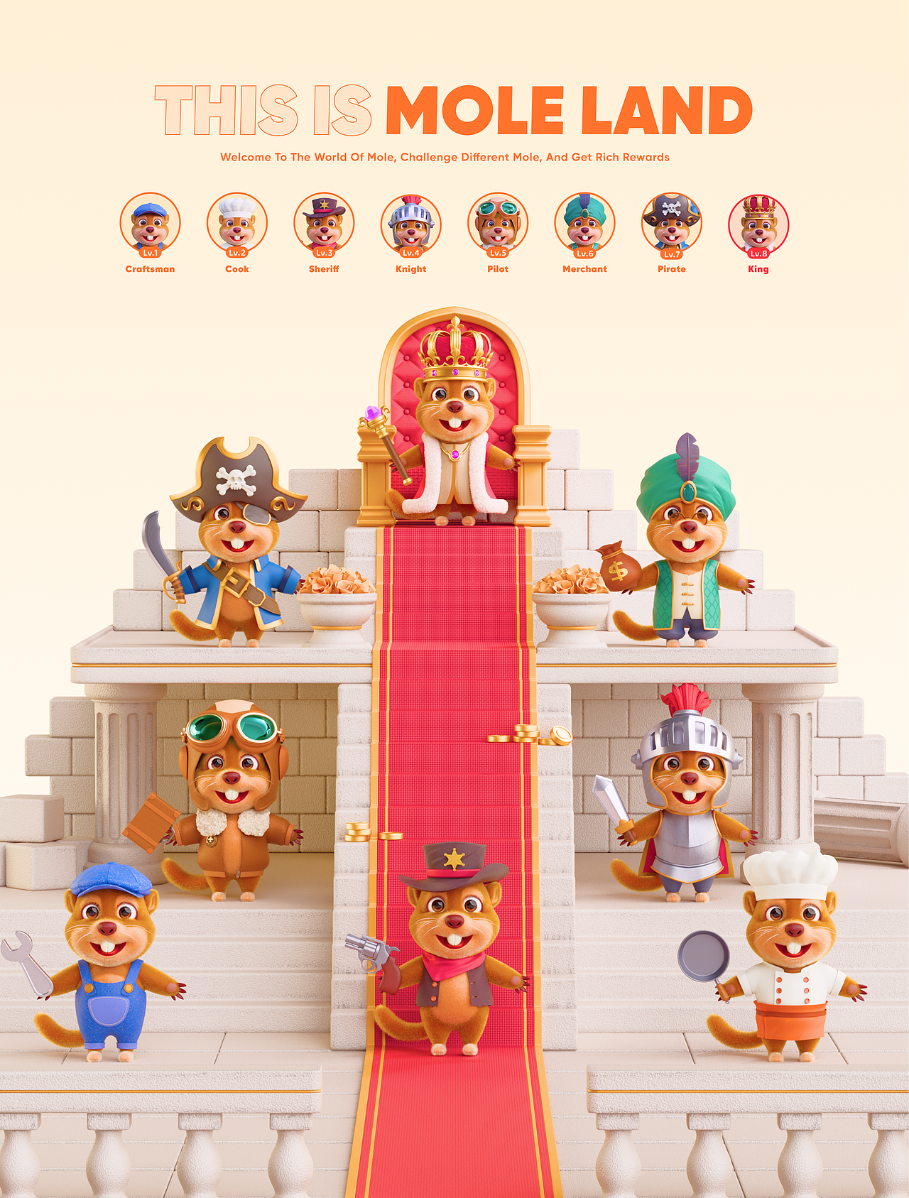 商业化营收小游戏-疯狂打地鼠