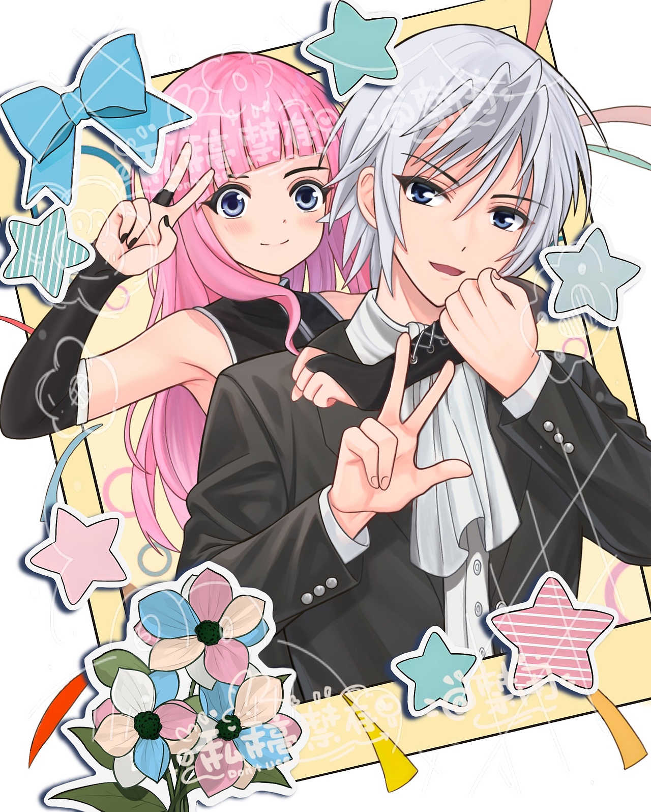 偷星九月天兄妹（图ZMzg4MzcxMDMy） - 动画片 - 站酷设计师Vicky0528原创素材 - 站酷ZCOOL