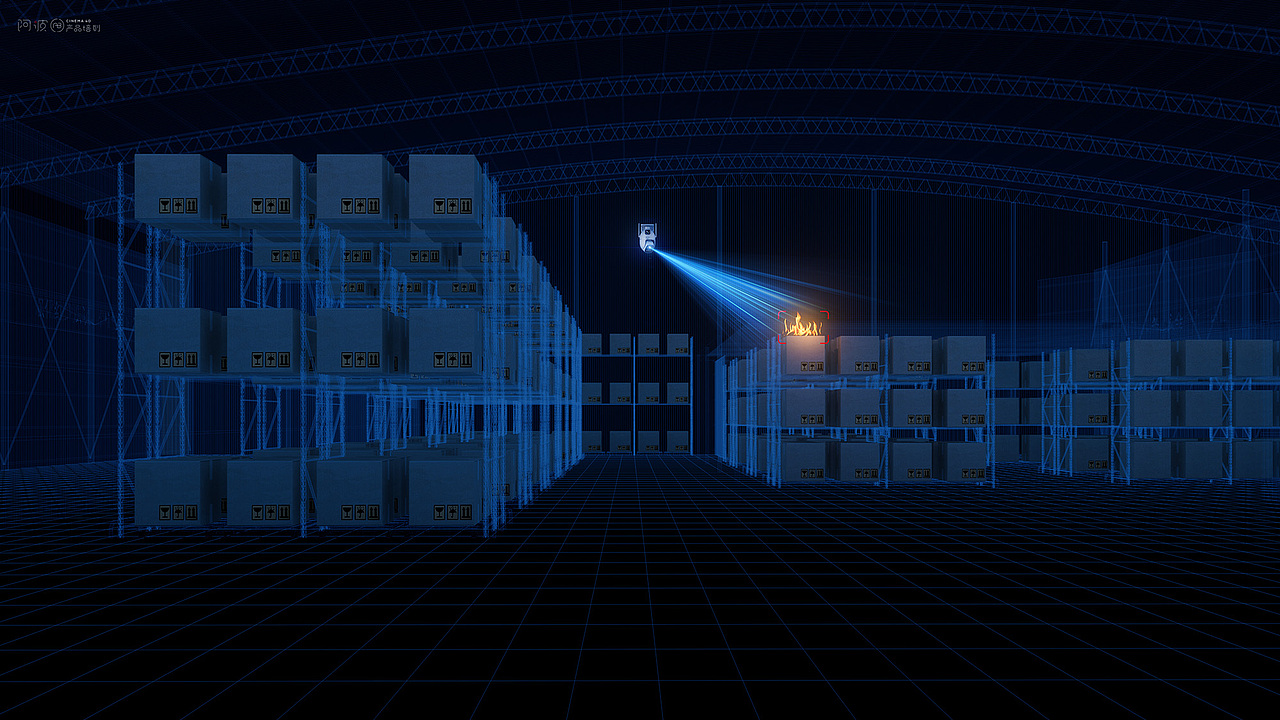 华为摄像头商业渲染