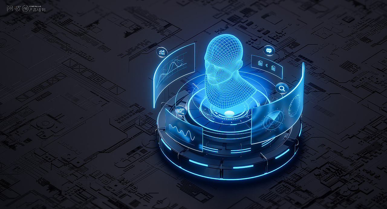 华为摄像头商业渲染