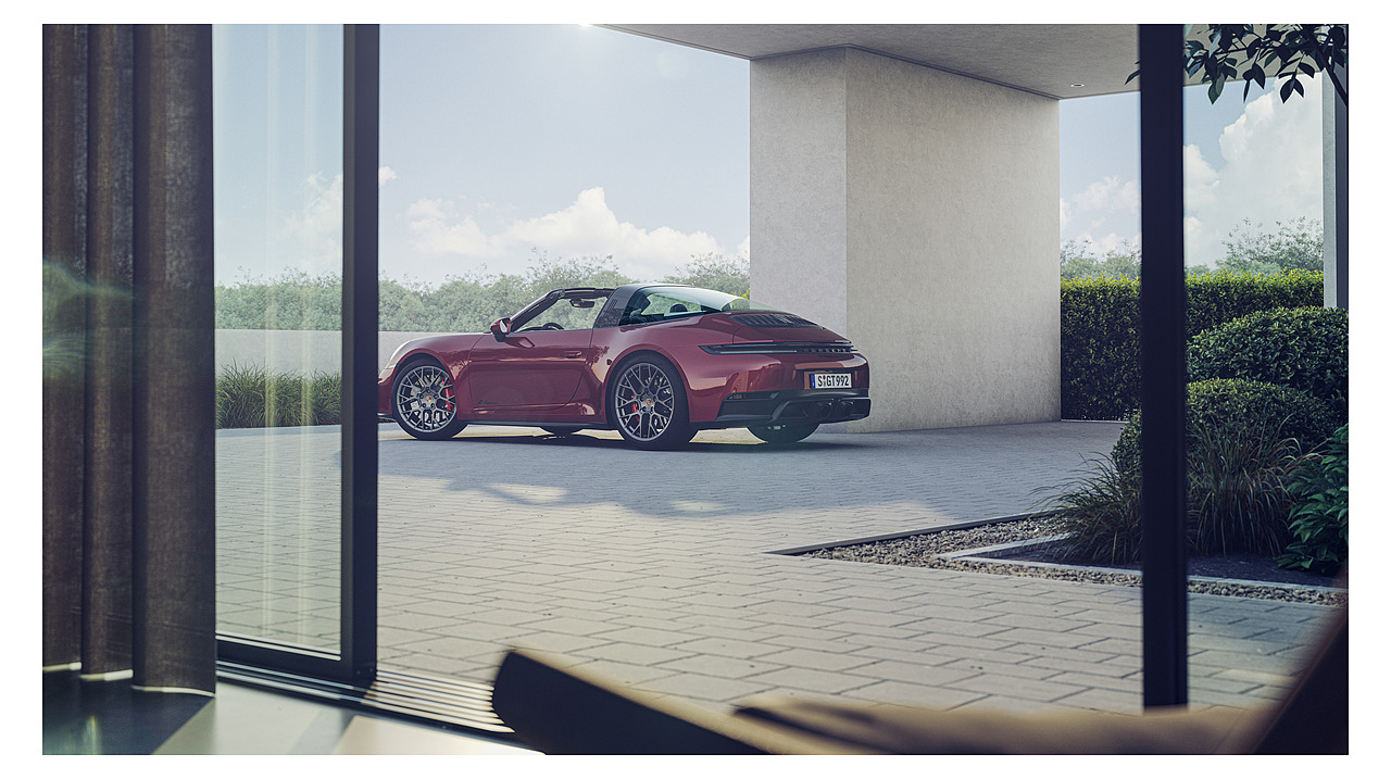 Porsche 992.2Targa4 GTS 2025 CGI