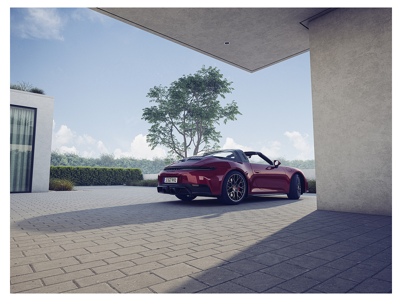 Porsche 992.2Targa4 GTS 2025 CGI