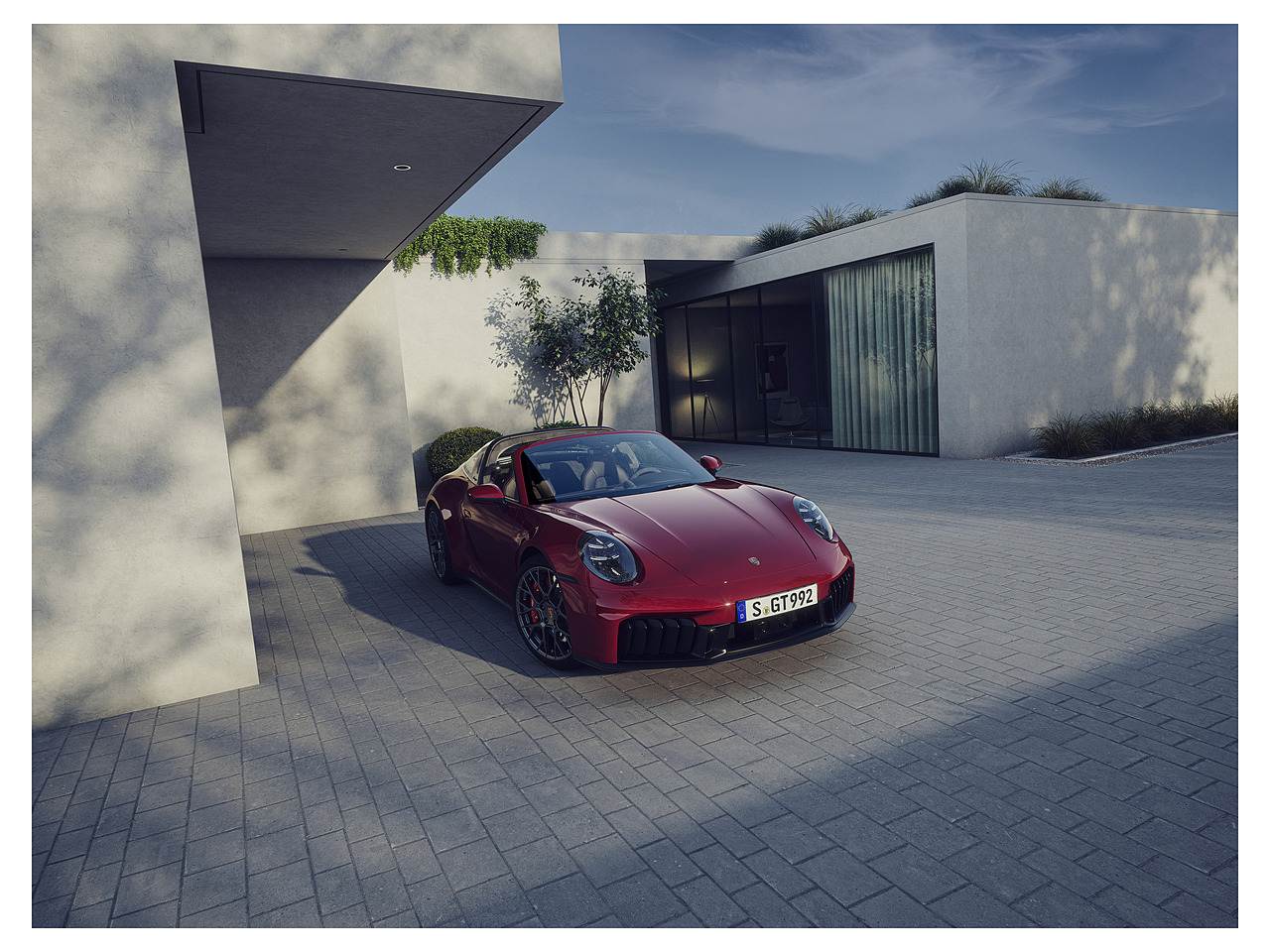 Porsche 992.2Targa4 GTS 2025 CGI