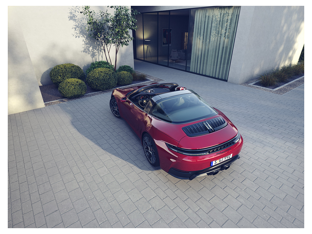 Porsche 992.2Targa4 GTS 2025 CGI