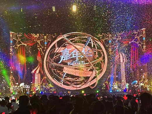 周杰伦三亚演唱会舞台LED透明显示屏【联诚发】