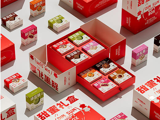 好利来 | 甜品包装设计 | 礼盒包装设计
