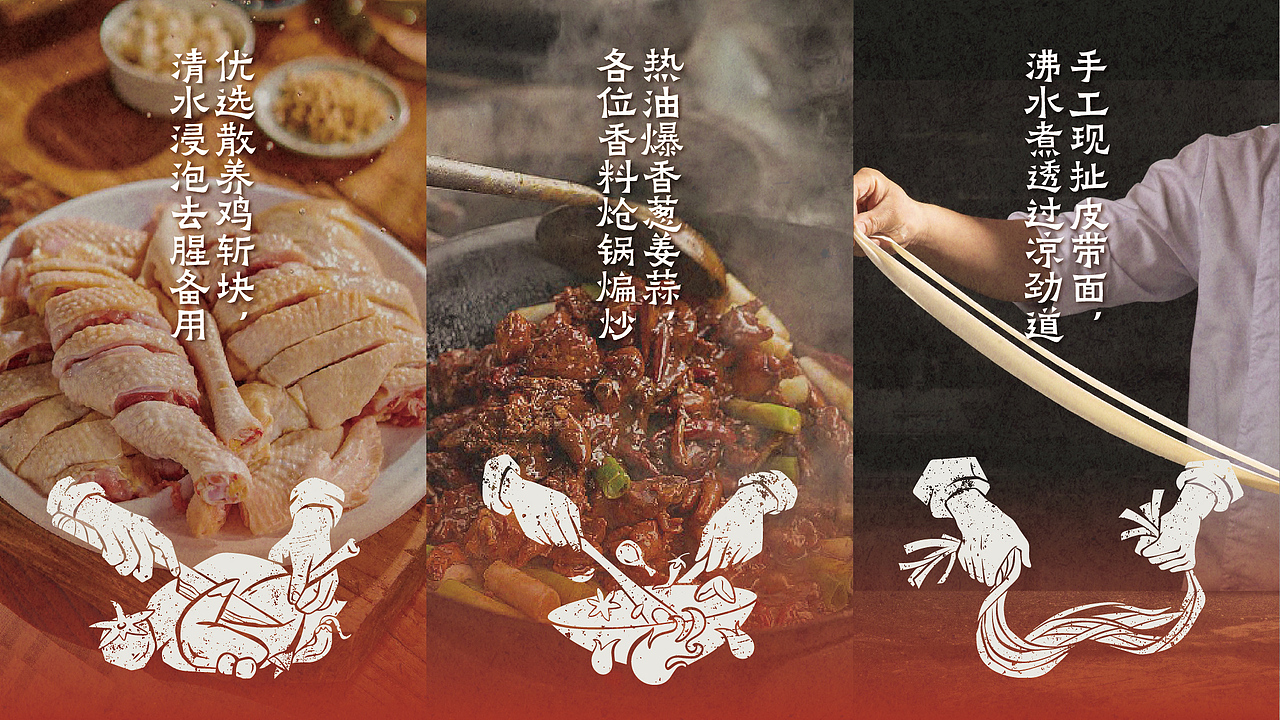       热瓦铺新疆大盘鸡品牌视觉设计（图ZMzg4MzkwMTk2） - 品牌 - 站酷设计师非果文化TeamFeat原创素材 - 站酷ZCOOL
