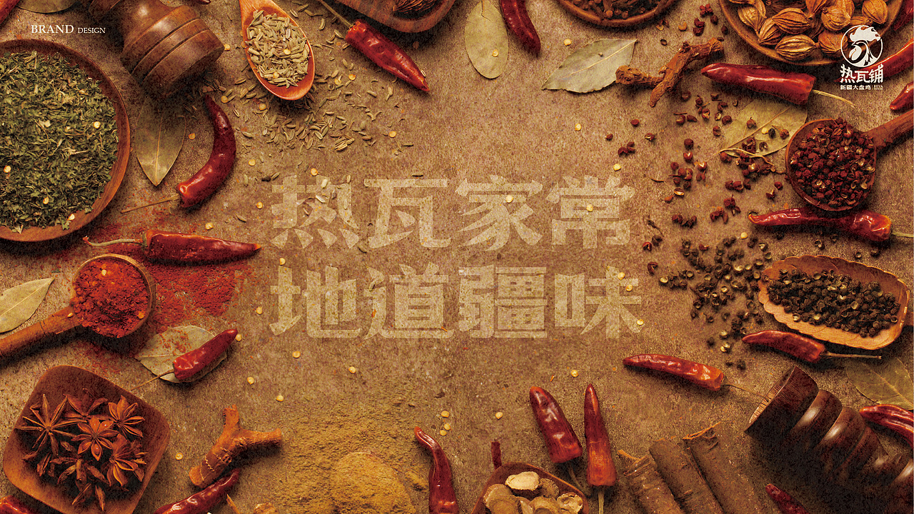       热瓦铺新疆大盘鸡品牌视觉设计（图ZMzg4MzkwMjAw） - 品牌 - 站酷设计师非果文化TeamFeat原创素材 - 站酷ZCOOL