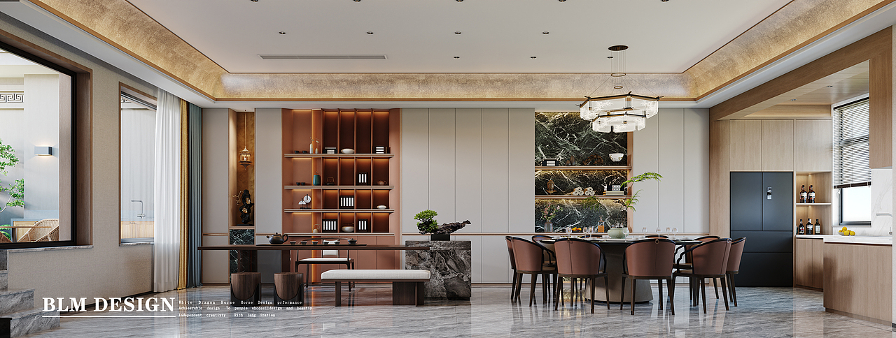 中式家装设计案例（图ZMzg4Mzk2MTY0） - VR设计 - 站酷设计师Z073159855原创素材 - 站酷ZCOOL