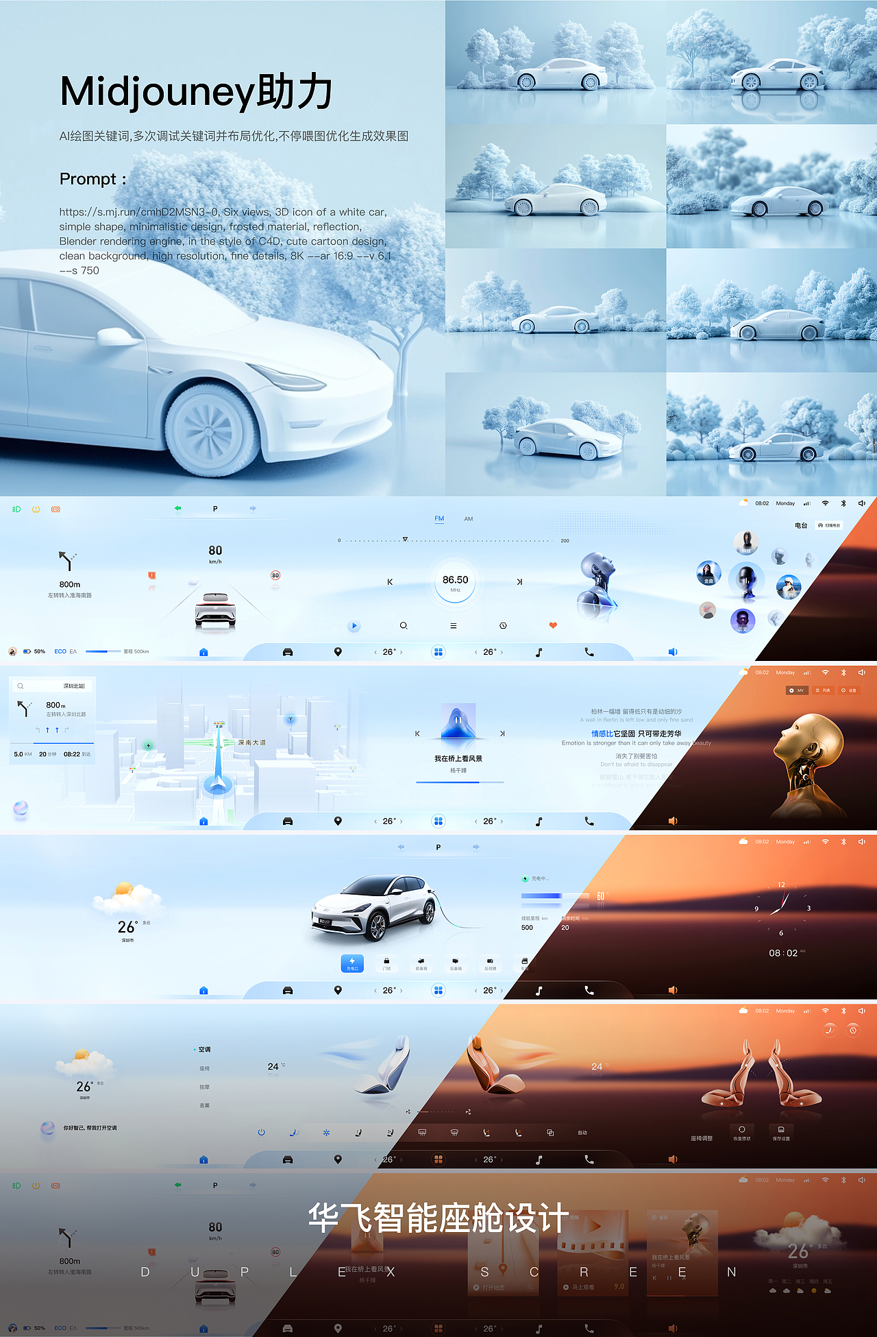 2025作品集 UI/HMI设计（图ZMzg4NDAyMzA4） - APP界面 - 站酷设计师YY酱_原创素材 - 站酷ZCOOL