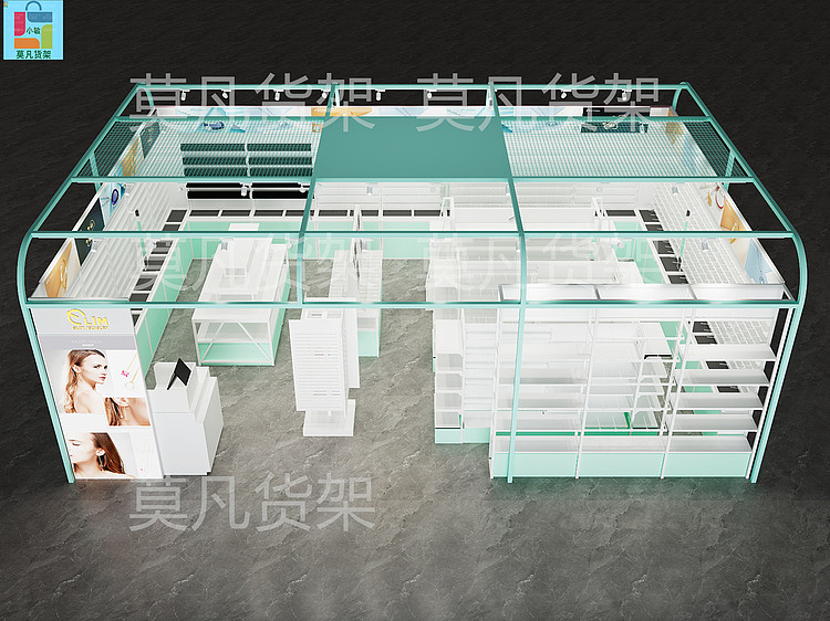个性化饰品店货架批发如何陈列-莫凡货架厂家咨询