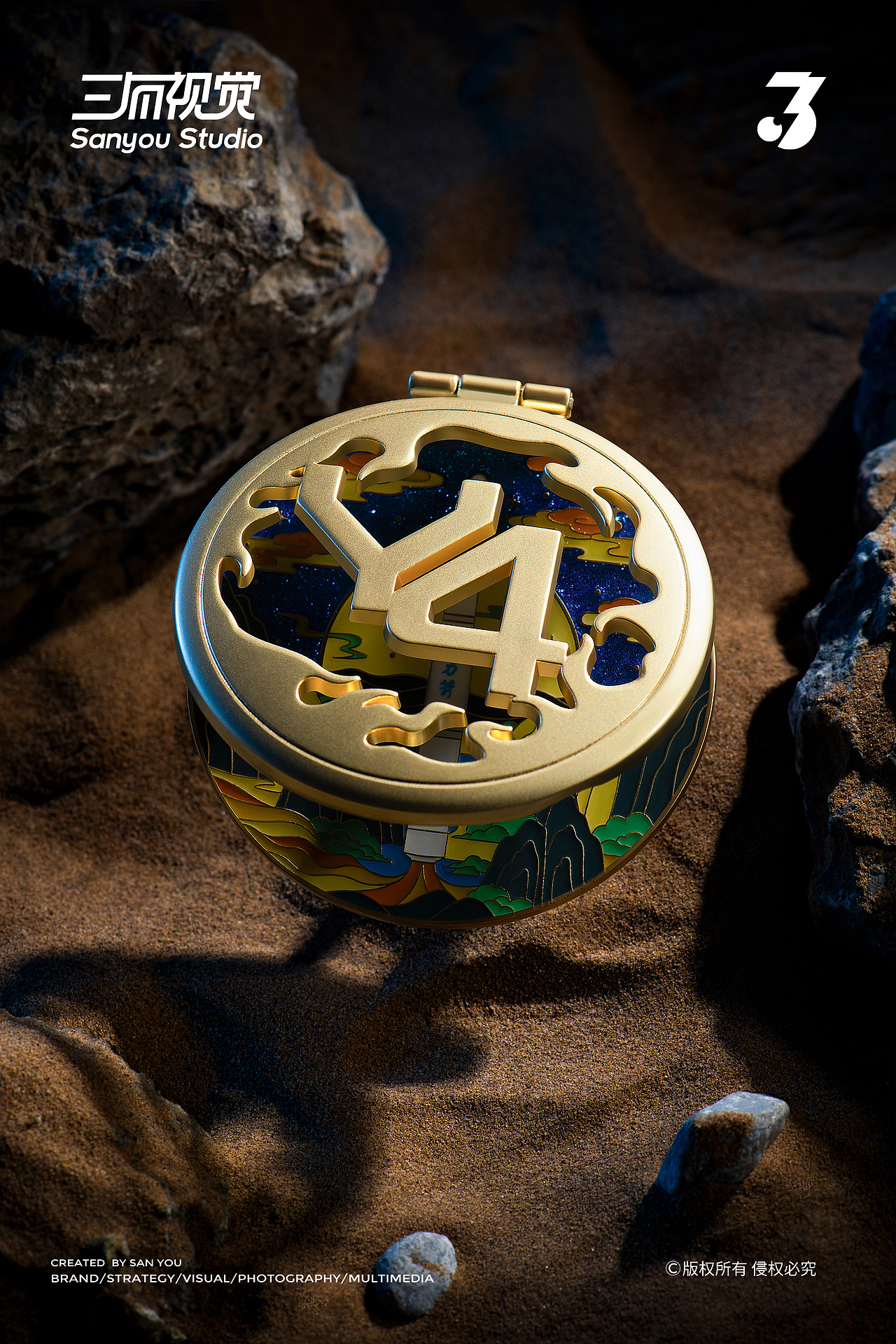 文创产品丨中科宇航丨徽章拍摄分享（图ZMzg4NDA2MDk2） - 产品摄影 - 站酷设计师三有视觉原创素材 - 站酷ZCOOL