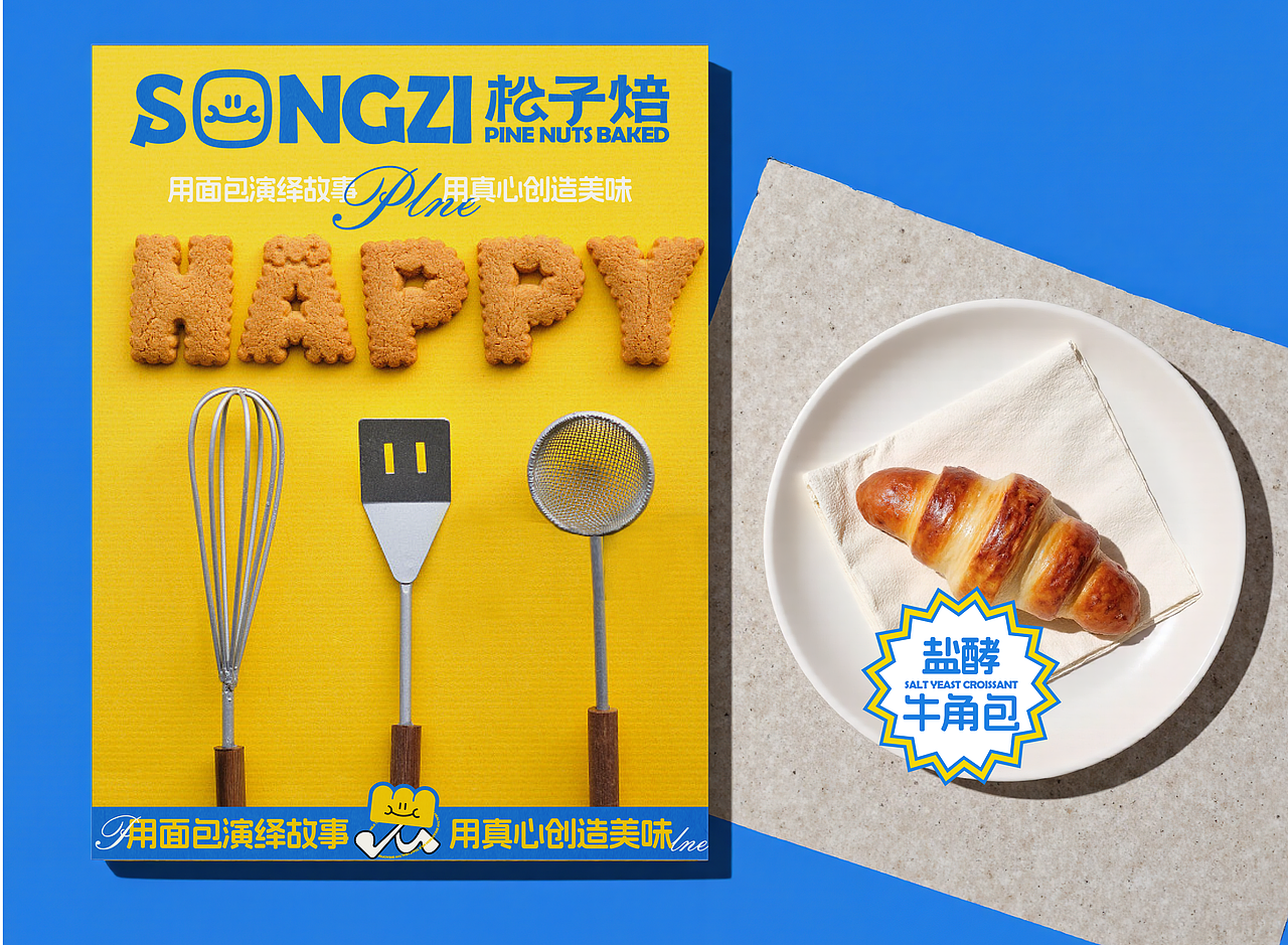 用面包演绎故事 用真心创造美味(图ZMzg4NDA4NTY0) - 品牌 - 站酷设计师自渡设计原创素材 - 站酷ZCOOL