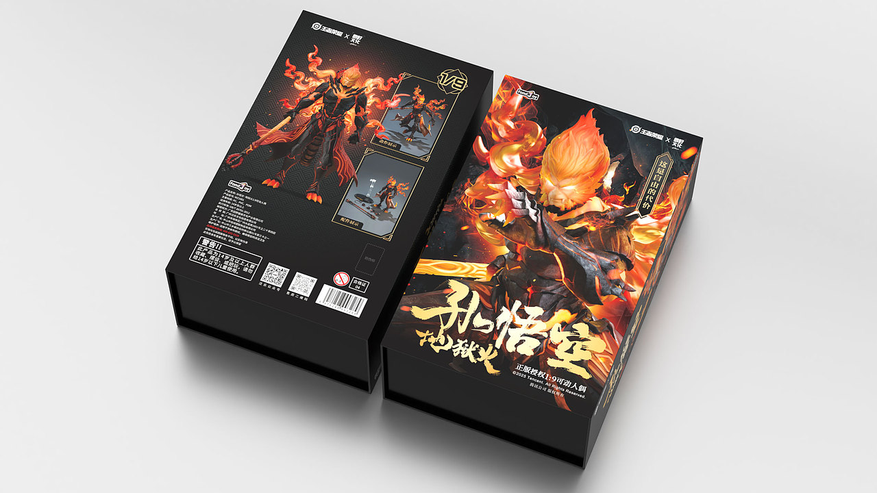 王者荣耀人偶包装设计概念图 孙悟空 韩信（非最终版）（图ZMzg4NDA4OTAw） - 包装 - 站酷设计师罗叔叔LWD原创素材 - 站酷ZCOOL