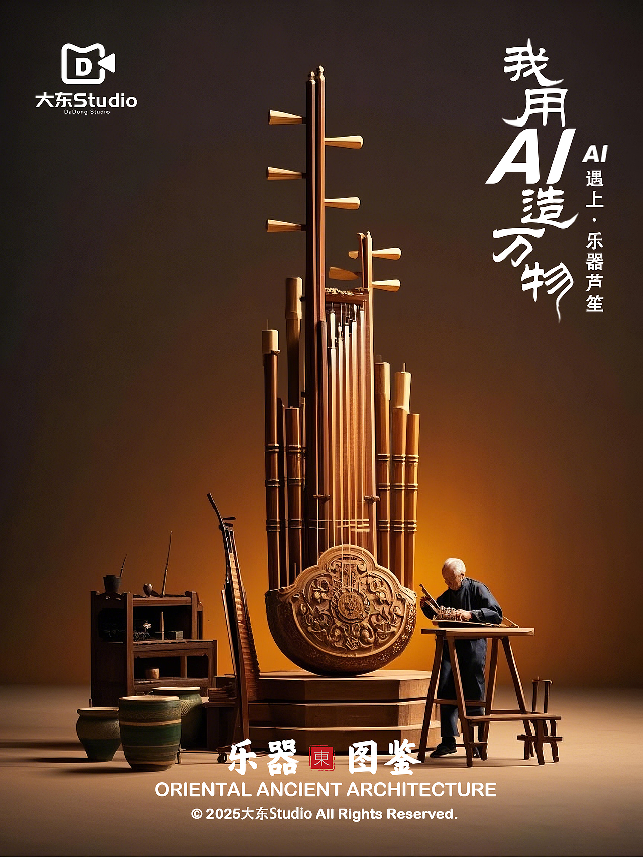 AIGC作品|乐器图鉴（图ZMzg4NDMwMDgw） - AI作品 - 站酷设计师大东Studio原创素材 - 站酷ZCOOL