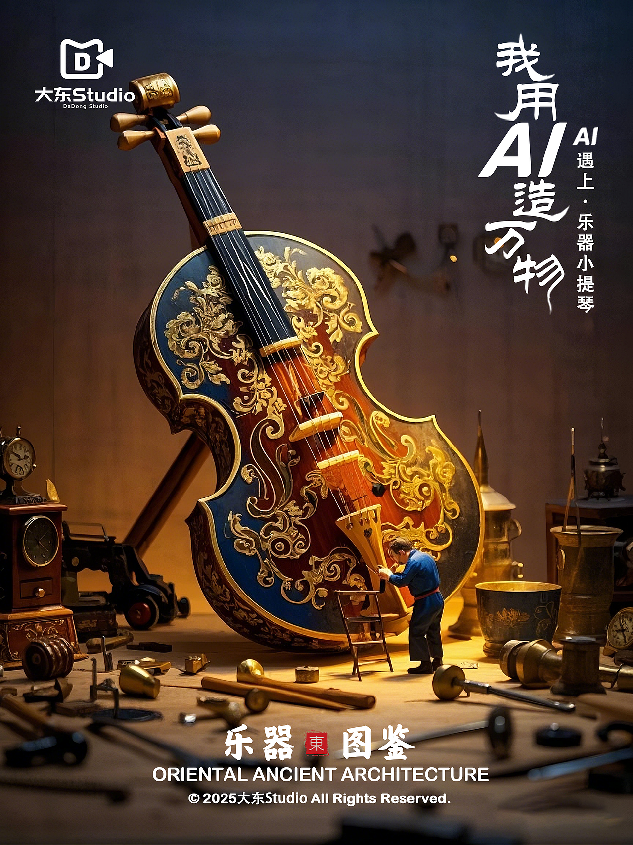 AIGC作品|乐器图鉴（图ZMzg4NDMwMDYw） - AI作品 - 站酷设计师大东Studio原创素材 - 站酷ZCOOL